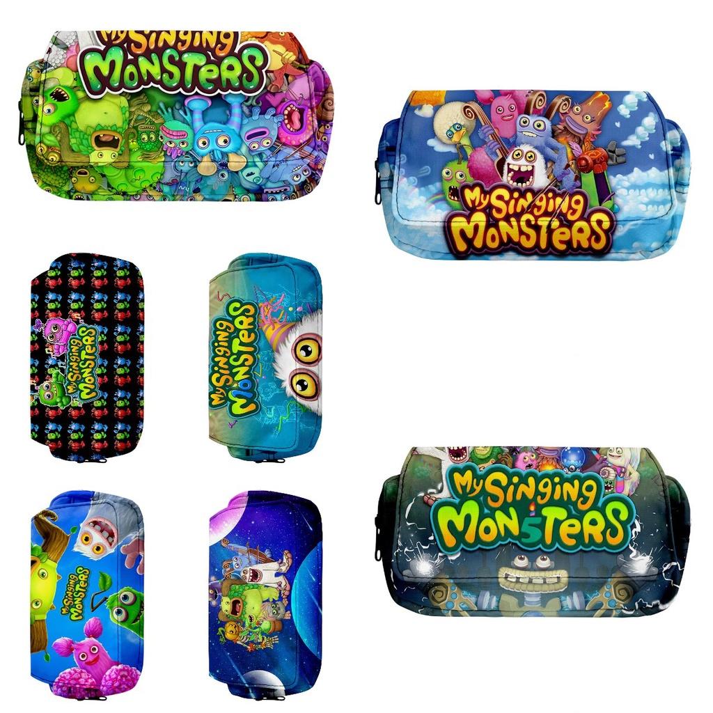 My Singing Monsters Double-layer Pen Pouch For Students