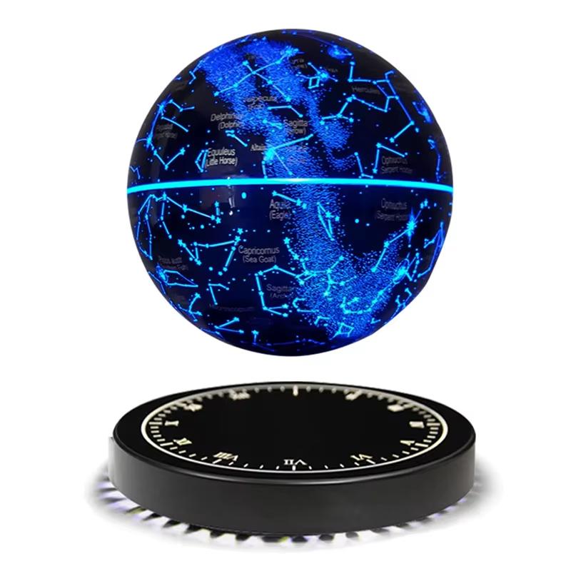 LED World Map Magnetic Levitation Floating Globe Lamp Lighting Decoration Terrestrial Globe Antigravity Magic Ball Night Lights
