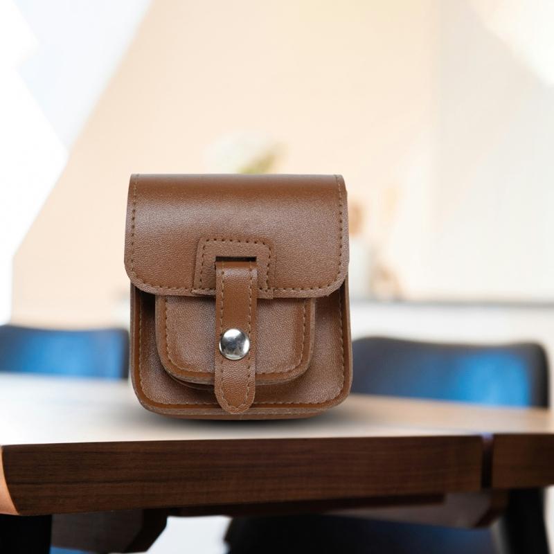 Portable Storage Case Pouch Shockproof Organizers Bag Suitable for RG34XXSP Handheld Console Water Resistant PU Leather