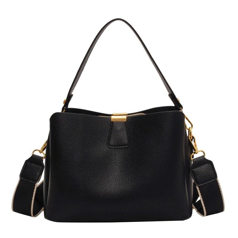 Small Water Bucket Bag For Women With Pu Material And Zipper Closure For Daily Use