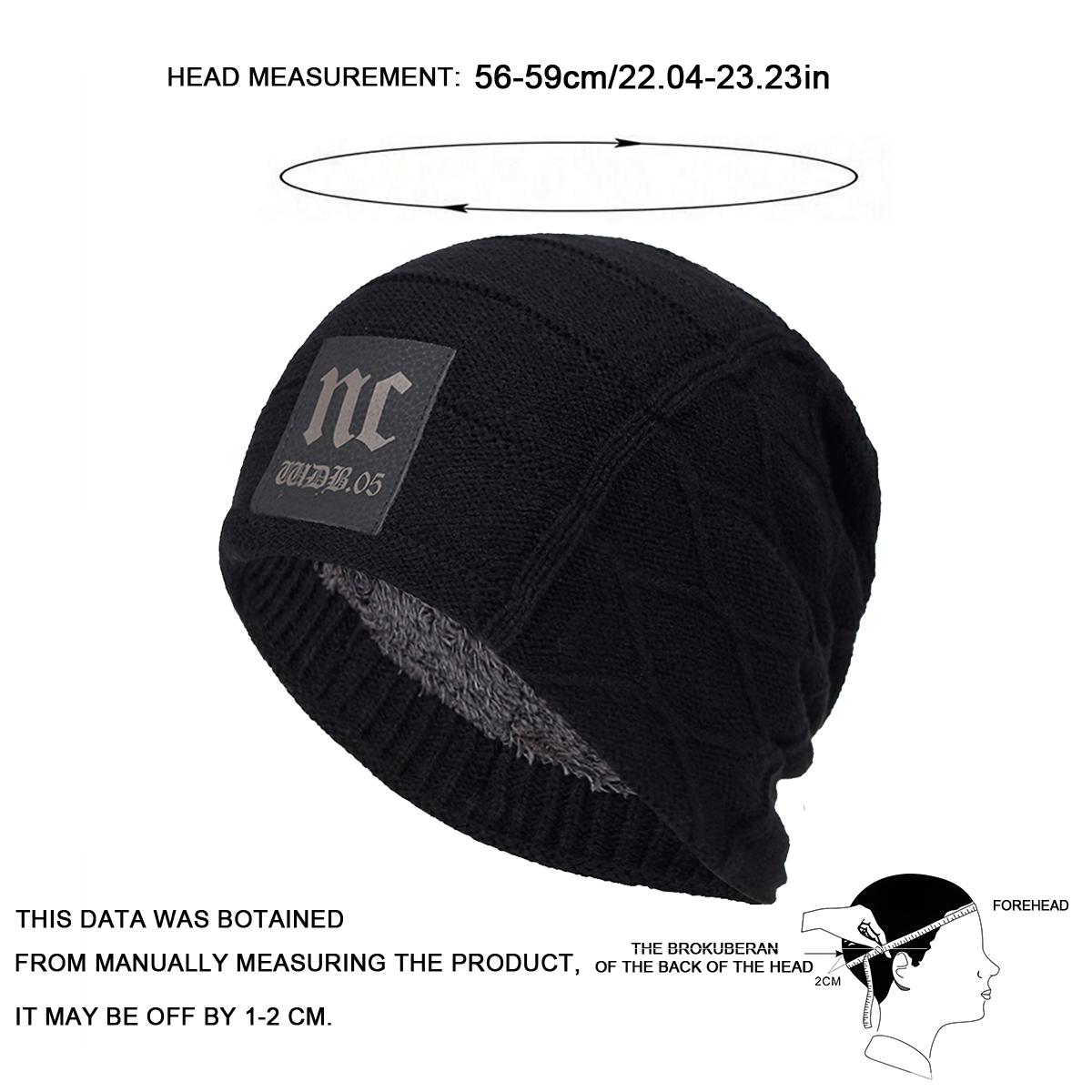 Мужская шапка Nc Cloth Letter Label — фото 7