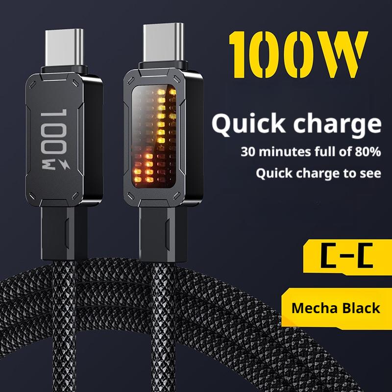 Essager 100W USB Type C To USB C Cable PD Fast Charging Charger Wire For Iphone 15 MacBook Pro Xiaomi 14 Honor Laptop USBC Cord