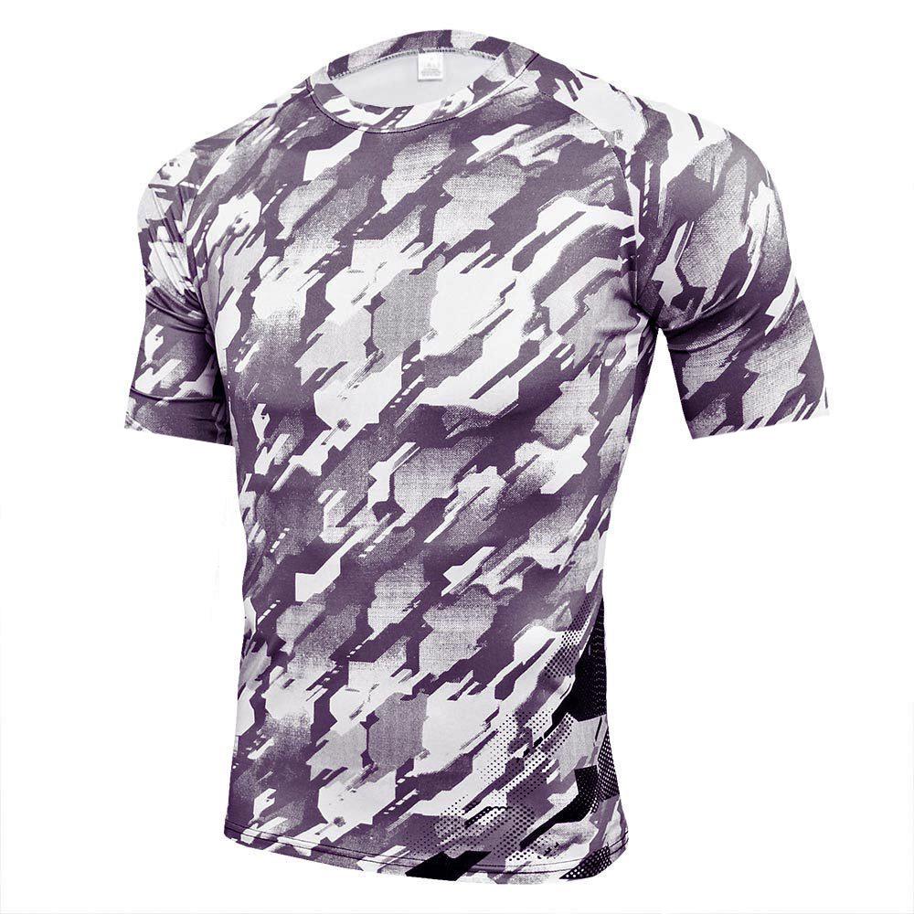 

Men s Fitness Apparel: Quick-Dry High-Elastic Sports Base Layer for Basketball & Running - Tight-Fitting Short & Long-Sleeve Set.