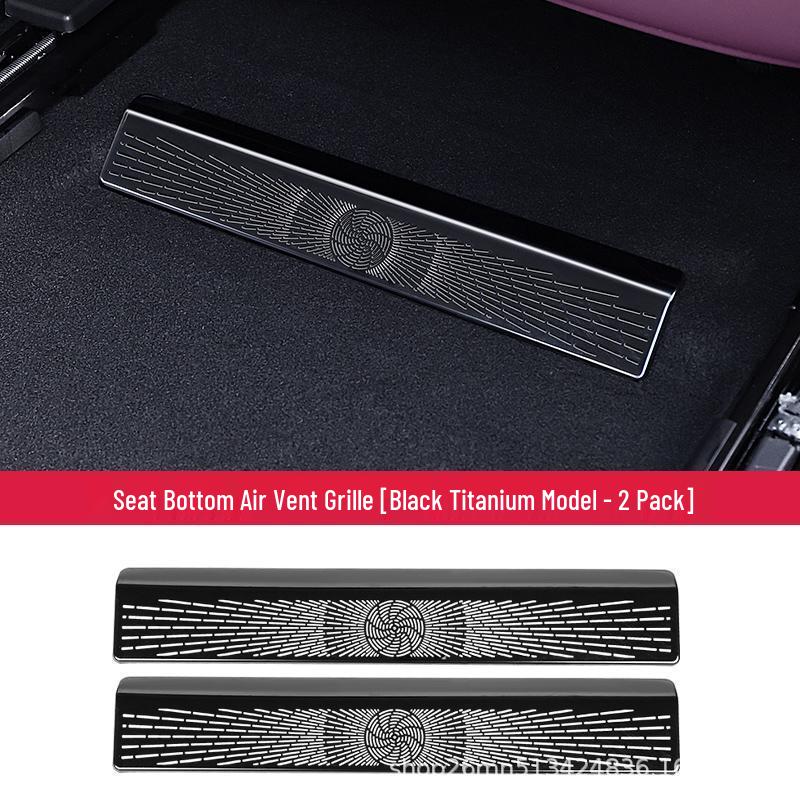Stainless Steel Dustproof Speaker Hood Cover for L60 Lide - Car Interior Decor