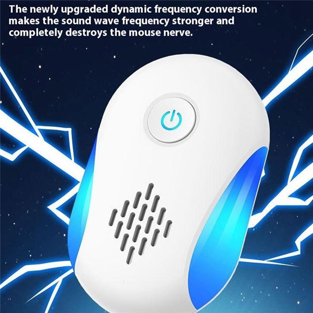 311 Dual Modes Electronic Ultrasonic Repellent Plug-in Pest Control Device for Bugs Mosquito Roach Rodent
