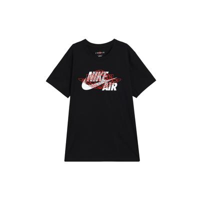 Letter Logo Graphic Print American Vintage Crew Neck Casual Short Sleeve T-Shirt Men T-Shirts Black DN1445-010
