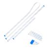 Juego de 3 cables planos flexibles FFC de 15 pines, 30 cm, 50 cm y 100 cm para módulo de cámara Raspberry Pi