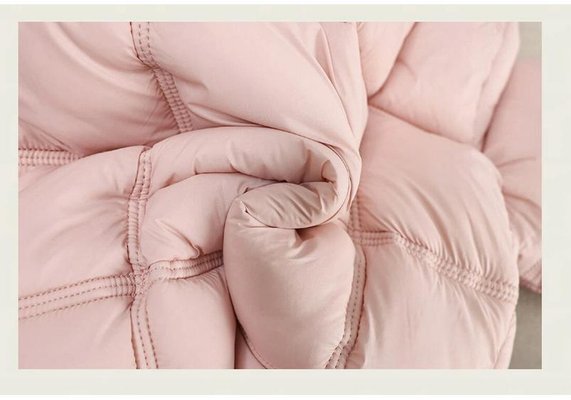 Children's Thickened Cotton Padded Jacket – Unisex School Uniform Coat for Autumn/Winter