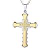 New Dark Knight Men's Necklace Jewelry Cross Pendant