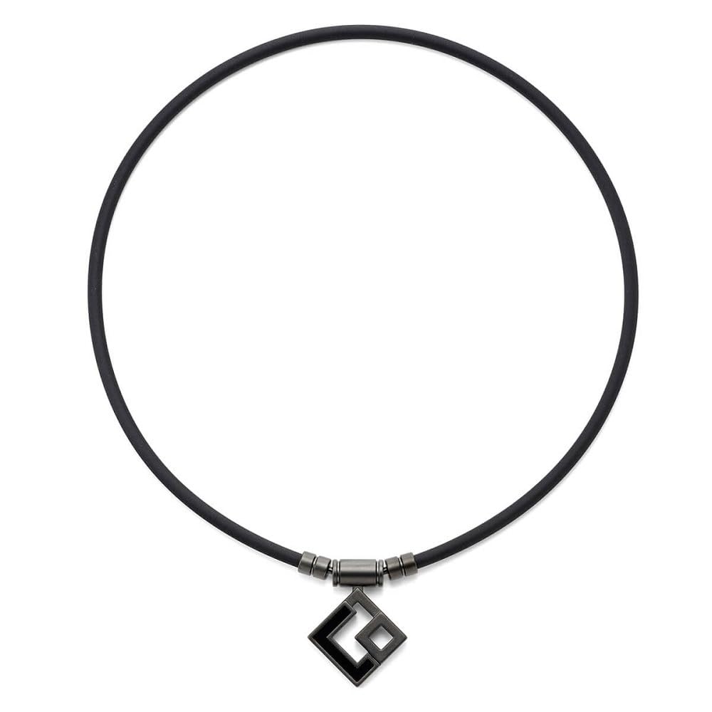 Colantotte Magnetic Necklace TAO AURA Matte Black L