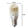 E12s Small Screw Refrigerator  Bulb 110-130v 15W Super Bright Lighting Tool For Range Hood Sewing