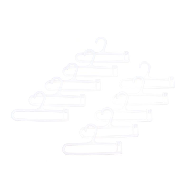 10ks/šarže Mini věšáky Doplňky pro panenky Skříň pro panenky Oblečení Domeček pro panenky