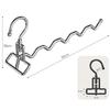 1Pcs Portable Clothes Drying Rack Foldable Clothes Hanger Travel Hotel Wardrobe Drawer Door Mounted Punch-Free Cloth Drying Rack