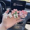 Aromatherapy Car Interior Tulip Hydrangea Car Air Conditioning Vent Decoration Flower Diffuser Stone Goddess Fragrance Premium