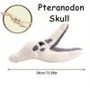 Fuzzy Fossils Plush Riceratops Skull Dinosaur Skull Plush Doll Pillow