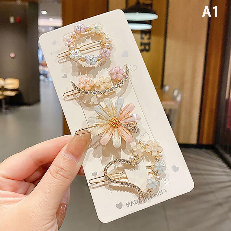 

Милые красочные заколки для волос, блестящие заколки для волос в форме сердца для девочек, боковые заколки, милые заколки, аксессуары для волос