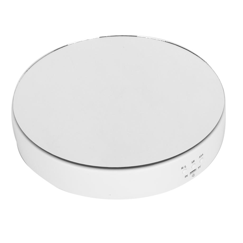 10KG Load Bearing 2 Gears Two Way Rotating Turntable Display Stand for Jewelry Phone