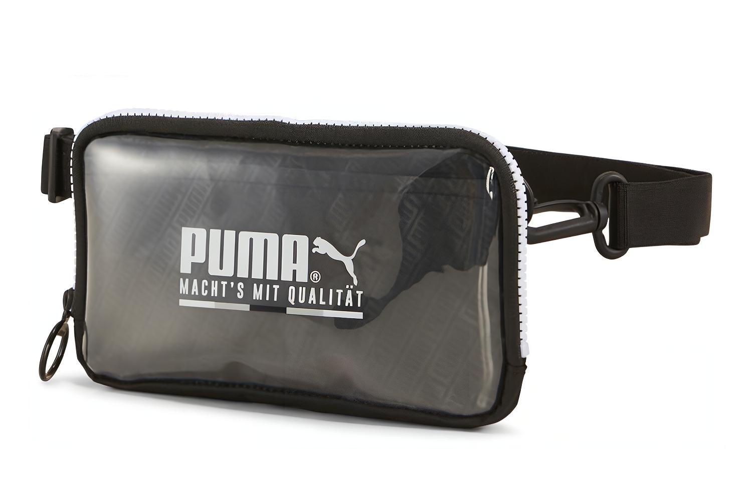 PUMA Полиуретановая Сумка на плечо Обычная Женская Черная 077394-01