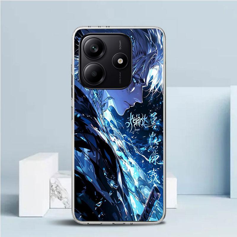 Hitsugaya Toushirou Bleach Phone Case For Xiaomi Redmi Note 15 14 14S 13 12S 12 Pro Plus 11S 11 11T 11E 10S 10 + Soft TPU Back C