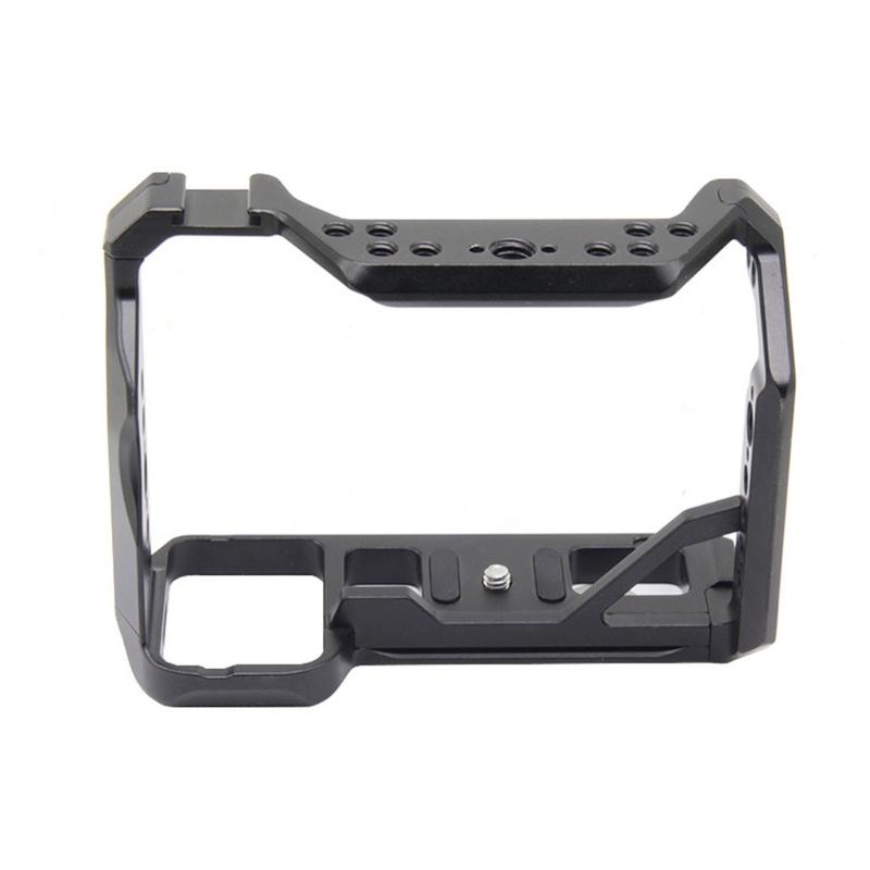 Camera Cage with 1/4 3/8 Threaded Holes Multiple Cold Shoe Mounts For A7M4 A9II A7s3 Camera Accessory Attachment