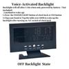 Voice Control Backlight Digital Weather Clock Date Week Temperature Humidity Weather Forecast 12/24H Electronic Clock2
