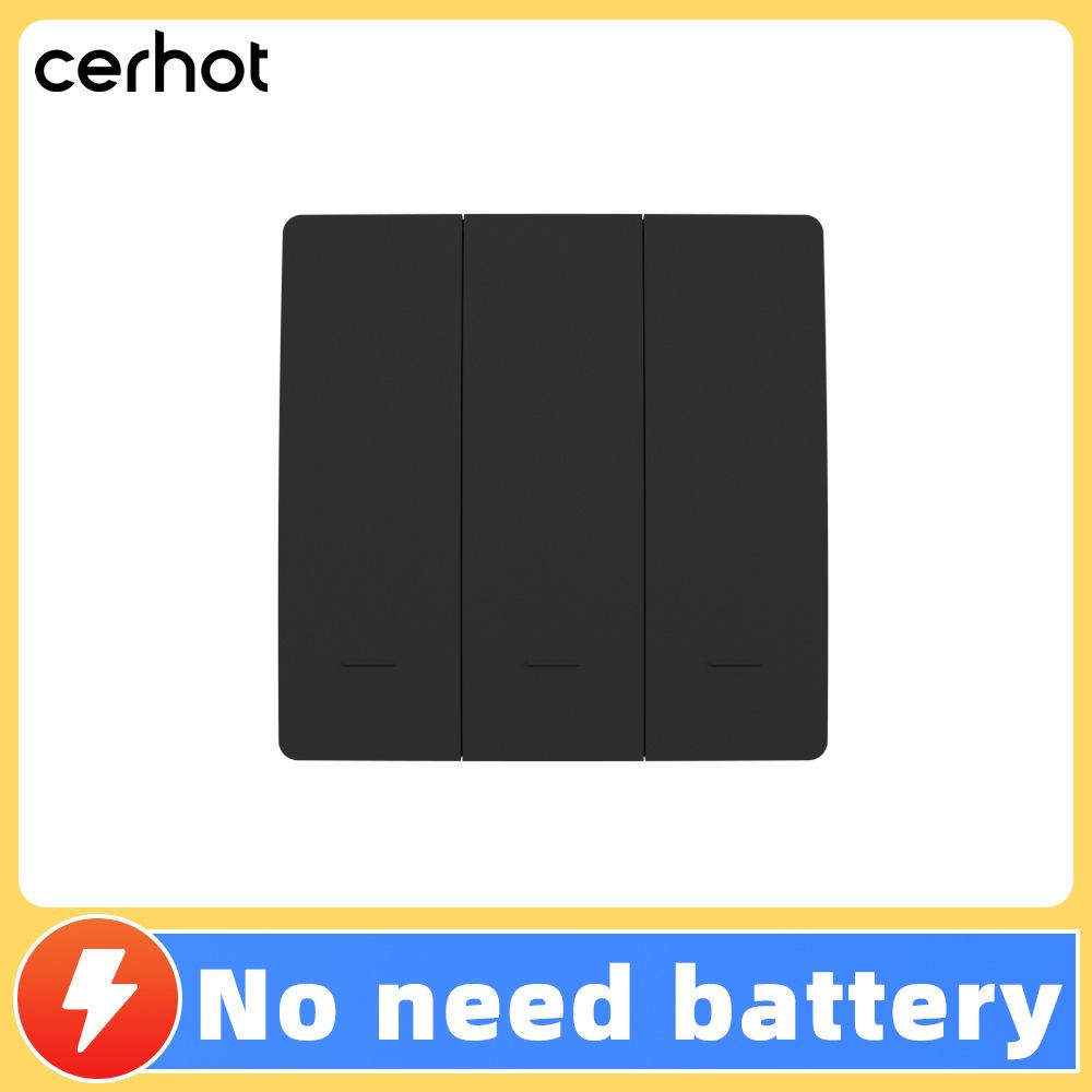 Tuya Graffiti ZigBee Smart WiFi Selbstversorgender Kabelloser Lichtschalter