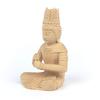 Special Buddhist Statue Dainichi Nyorai Seated Statue Body Only Height Width 6 Depth 5 Wood Carving Made from Cypress Wood 5564 Kurita's [Nyorai]