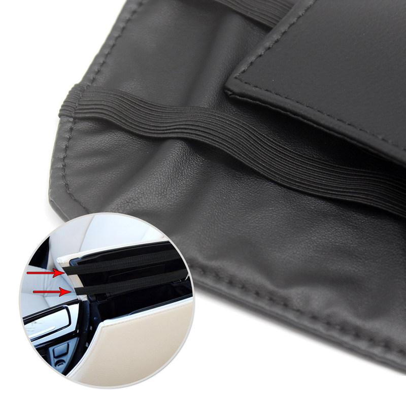 For BMW 5 Series F10 F18 2011 2012 2013 2014 2015 2016 2017 Car Center Console Armrest Cover Microfiber Leather Protection Trim