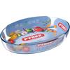 Dish a Four - - 1450038 - Oval - Borosilicate Glass - 35 X 24 Cm