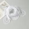 Lace Embroidery Triangle Scarf Hijab Muslim Church Prayer Wedding Mantilla Shawl Women Spanish Traditional Shawl Veil