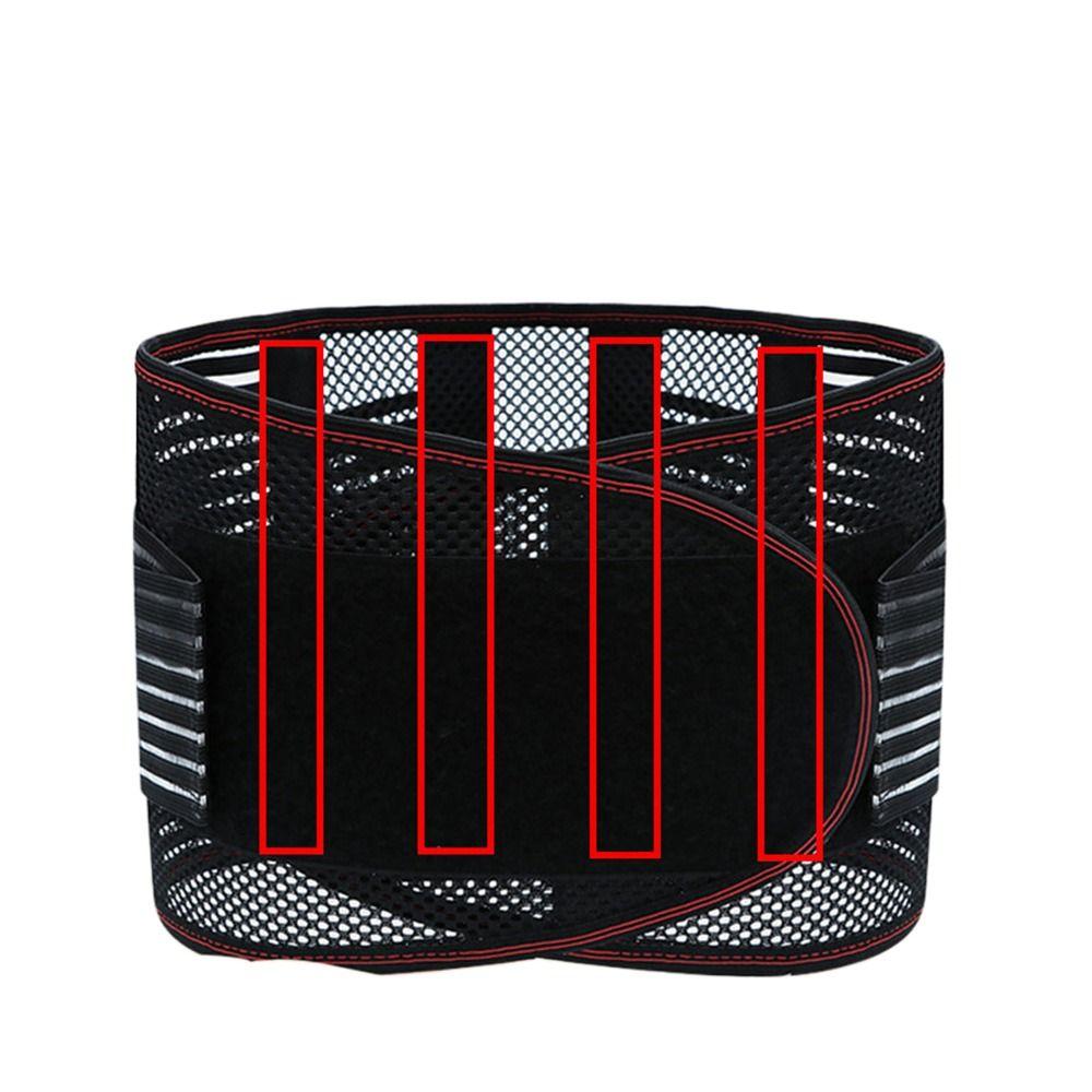 Männliche Rückenstütze Fitness Sport Lendenkorsett Taillentrainer Gürtel Taillentrainer Korsett Bauchgurt