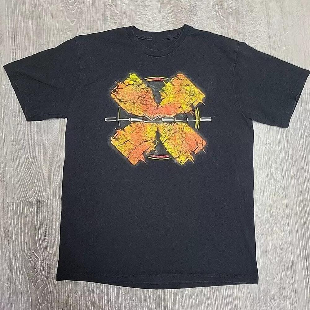 Chevelle Band Logo Short Sleeve Cotton Black All Size T Shirt Unisex T-Shirt XXXXL