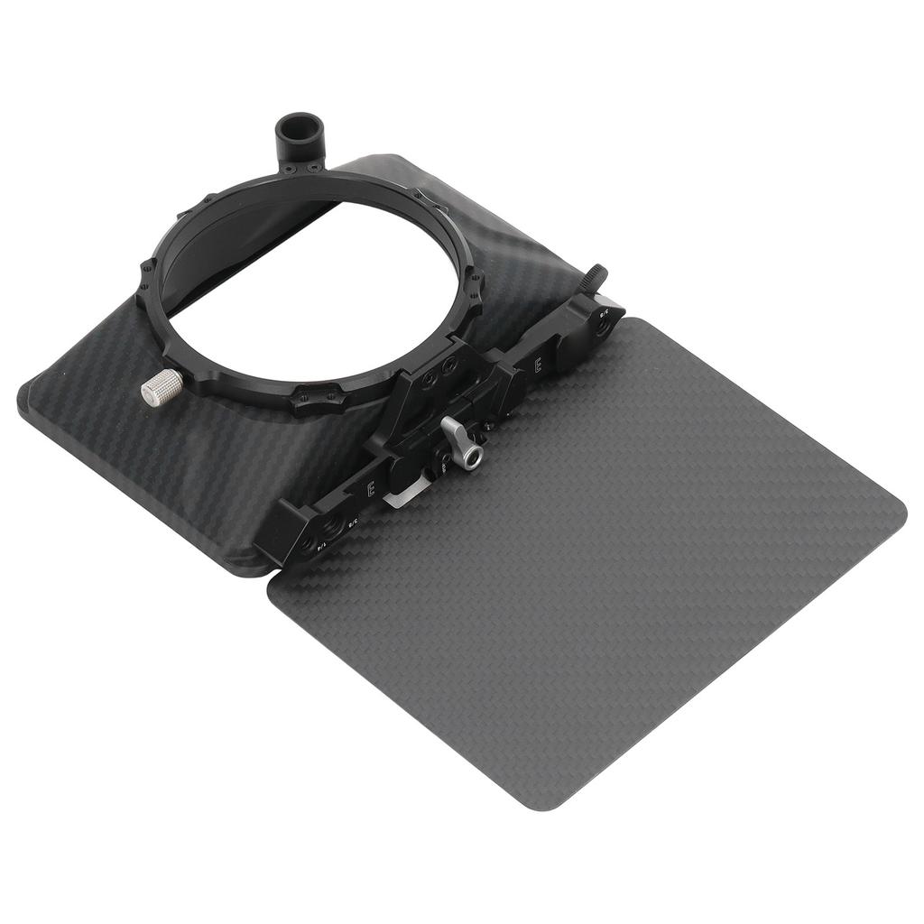 FOTGA Matte Box Carbon Fiber Mini Lightweight Multiple Interfaces Matte Box for Camera Lens