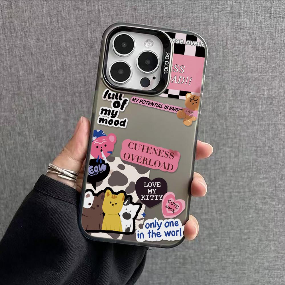 Painted Phone Case for iPhone 11 14 15 16 iPhone 17 11 12 13 for 17 14 15 16 Pro14 15 16 Pro Max for Samsung S25 Ultra S24 S25 A36 A56 A16 Hard Cover