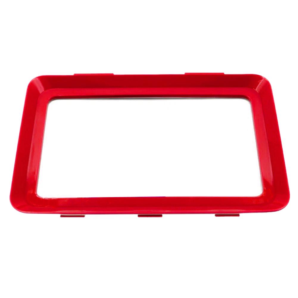 Reusable Tackable Flat Skinny Stack Containers Food Preservation Tray Fresh Storage Container Sfor Store Vegetables/Fruits/Meat