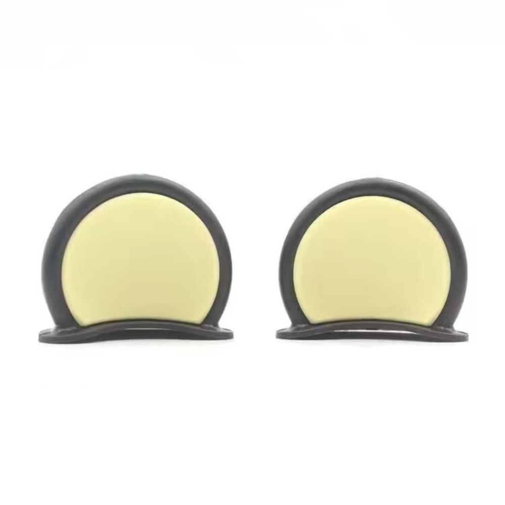 

Bowknot Motorcycle Decorative Wings Helmet Bear Ears Tail wing stickers Motocross Stickers 3D Black&Yellow-Bear s Ears