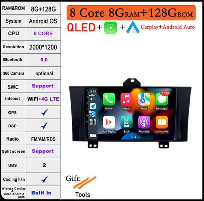 RDS Android 14 For Honda Elysion 2004 - 2015 DSP 4G+Wifi Car Monitor Radio Multimedia Navigation GPS Video Autoradio Player