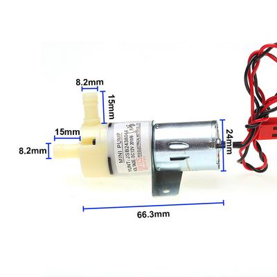 1PCS DC6V-12V Diaphragm Water Pump 2-Meter Lift 0.8L/Min High Flow Rate Self-Priming Water Pump With 30cm Cable