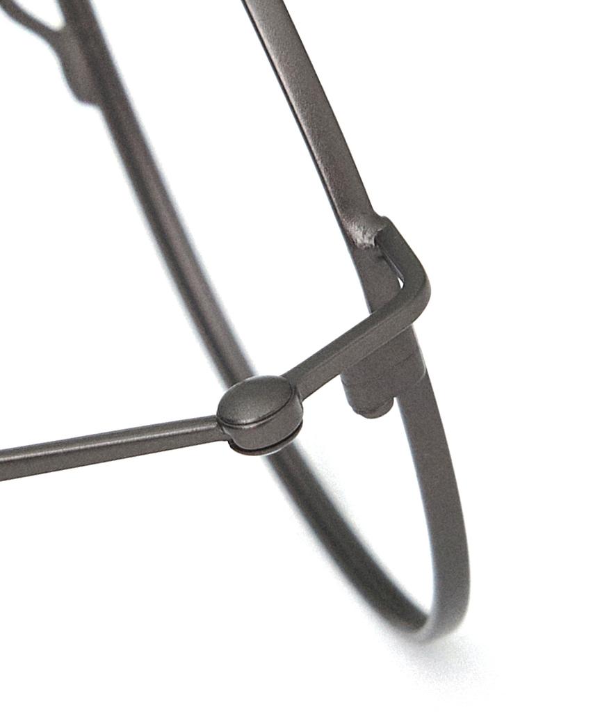 Loulou R Eye 181 Round Hinge Glasses 50 Gray