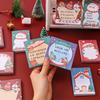 Stationery Notepad Paper Self-Adhesive Sticky Notes Message Notes Writing Paper Christmas Memo Pads