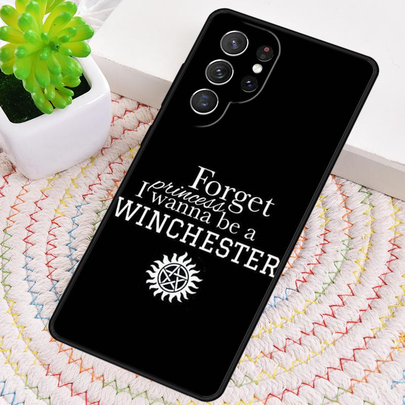 Supernatural SPN Dean And Sam TPU Phone Case For Samsung Galaxy note 10 pro S26 S25 S24 S23 S22 Ultra Plus S21 FE S20 Cover