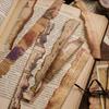 Journamm 20mm*2m Burning Washi Paper Tapes Decor Junk Journal DIY Scrapbooking Vintage Collage Materials Aesth Stationery Tapes