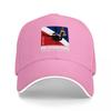 CAYUnisex ISLANDS FLAG DESIGN BASEBALL CAP WITH HELICOPTER GRAPHIC BLACK ADJUSTABLE HAT FOR Unisex AND Women