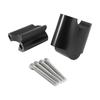2x CNC Handlebar Riser Clamp for Harley XL 1200x Forty-Eight 2010-2017