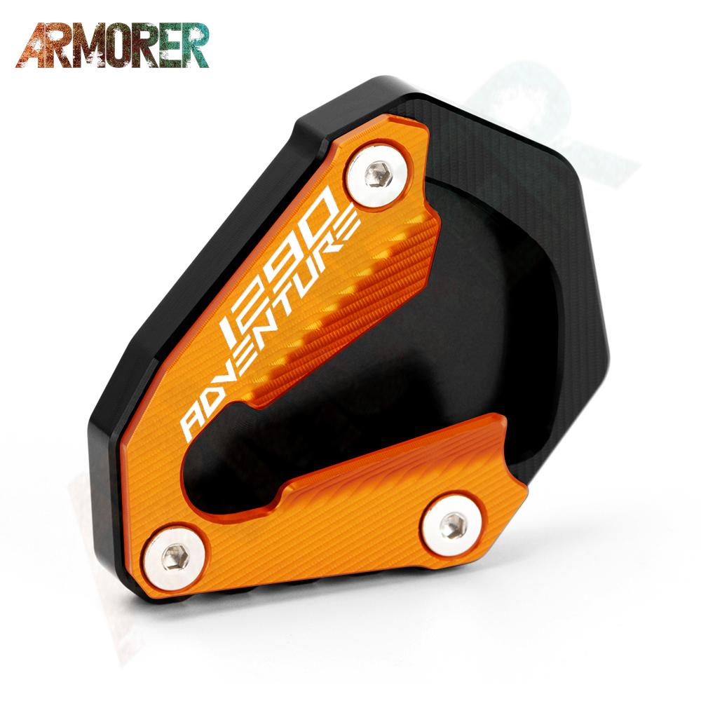 Motorcycle Accessories For KTM 1290 SAS Super Adventure S 1290 adv ADVENTURE  2022 Kickstand Side Stand Extension Plate