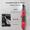 21V Electric Right Angle Ratchet Wrench with Lithium Battery for Auto Repair and Installation