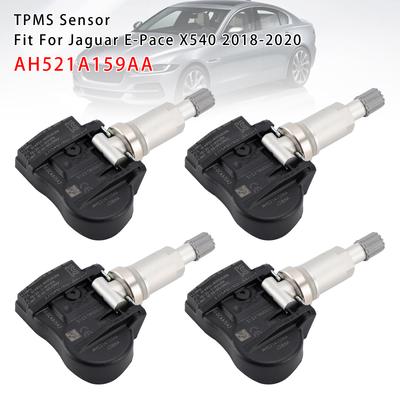 4x TPMS Senzor tlaku v pneumatikách Pre Land Rover Jaguar AH521A159AA