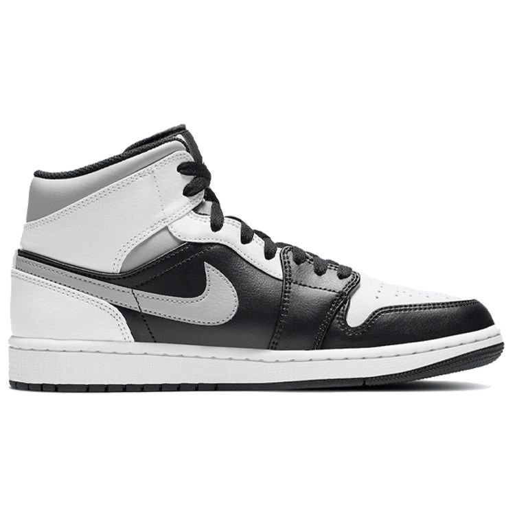 Air Jordan 1 Mid White Shadow Men Sneakers Grey 554724-073