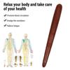 Natural Wooden Acupoint Stick Dial Club Meridian Pen Massage Stick Body Meridian Stress Relief Foot Sole Acupoint Massage Tools