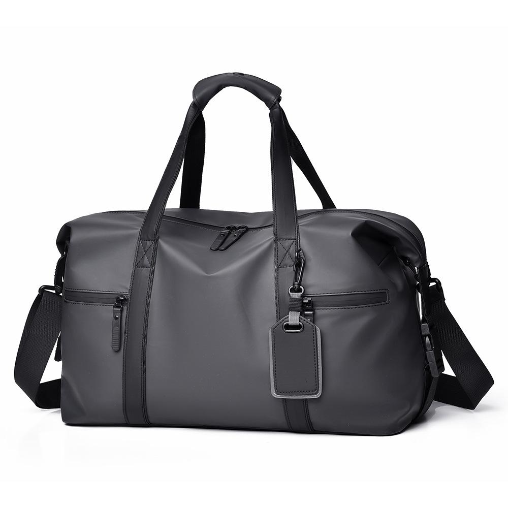 Travel Bag Large Capacity Men's Business Trip Travel Handbag One Shoulder Dry and Wet Luggage Bag Separation Fitness Travel Bag Short